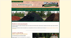 Desktop Screenshot of macnichollandscapingsupplies.com